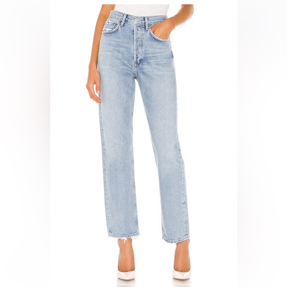 Agolde Denim - AGOLDE 90’s Straight Jean in Snapshot